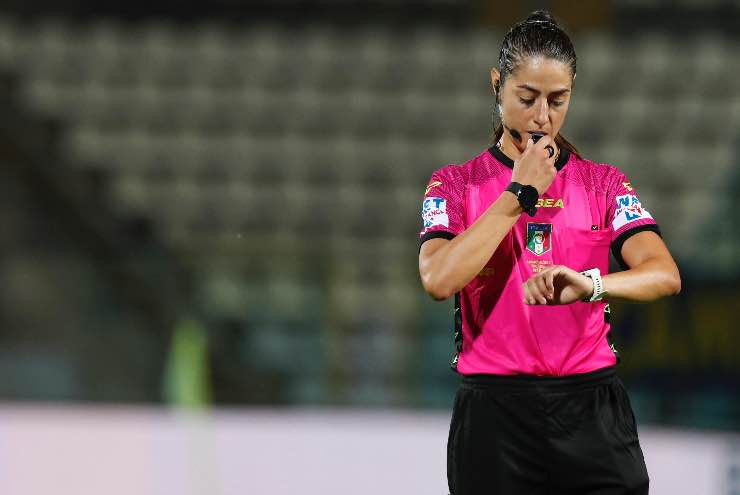 Maria Sole Ferrieri Caputi arbitro Serie A