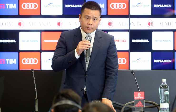 Yonghong Li cessione Milan
