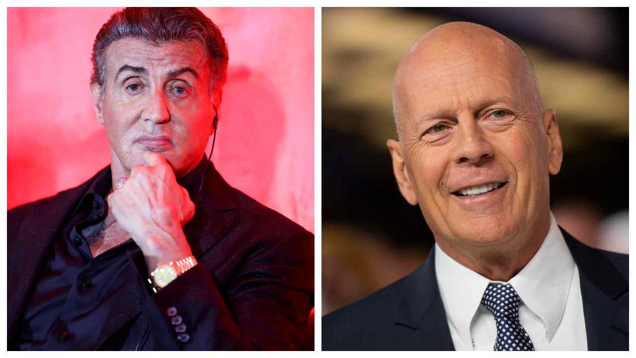 bruce willis. sylvester stallone