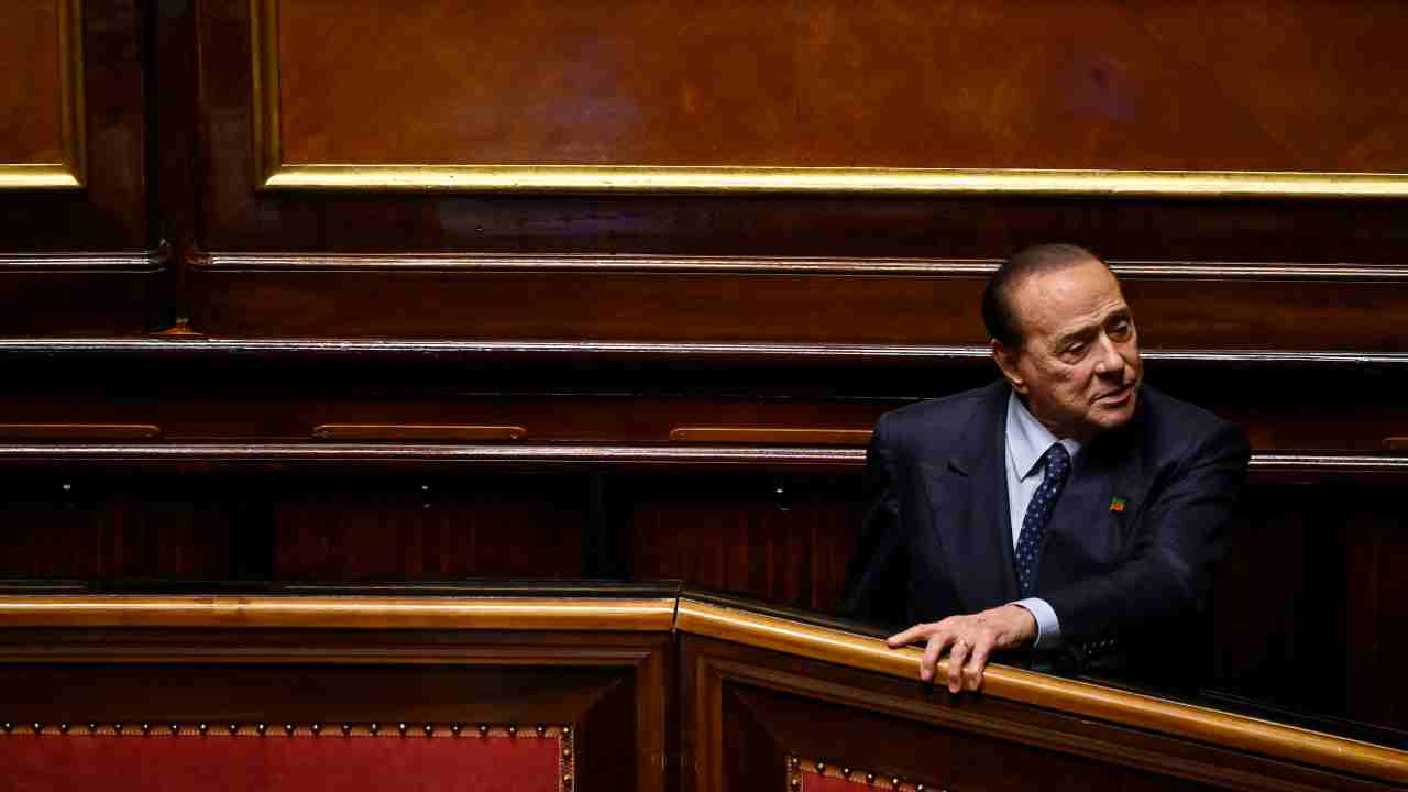 Silvio Berlusconi in Senato