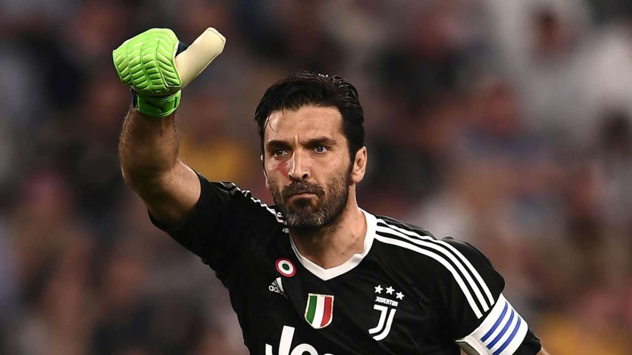 Buffon crisi Juve DAZN