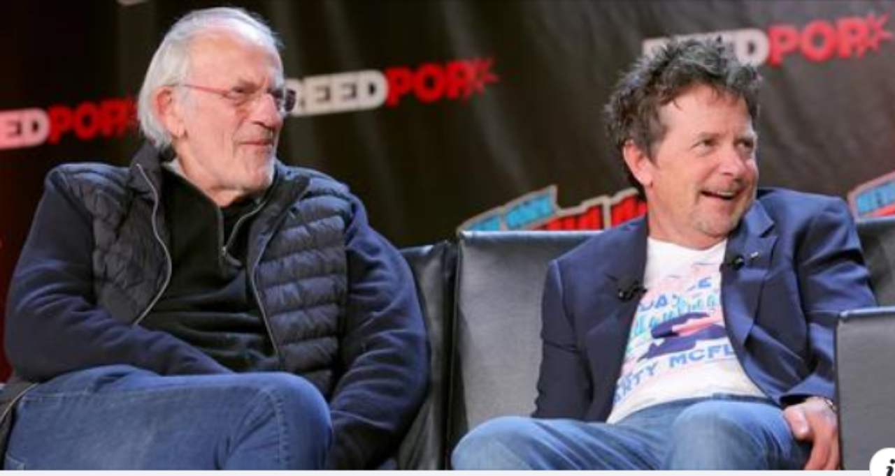 Michael J Fox e Chris Lloyd si incontrano a New York