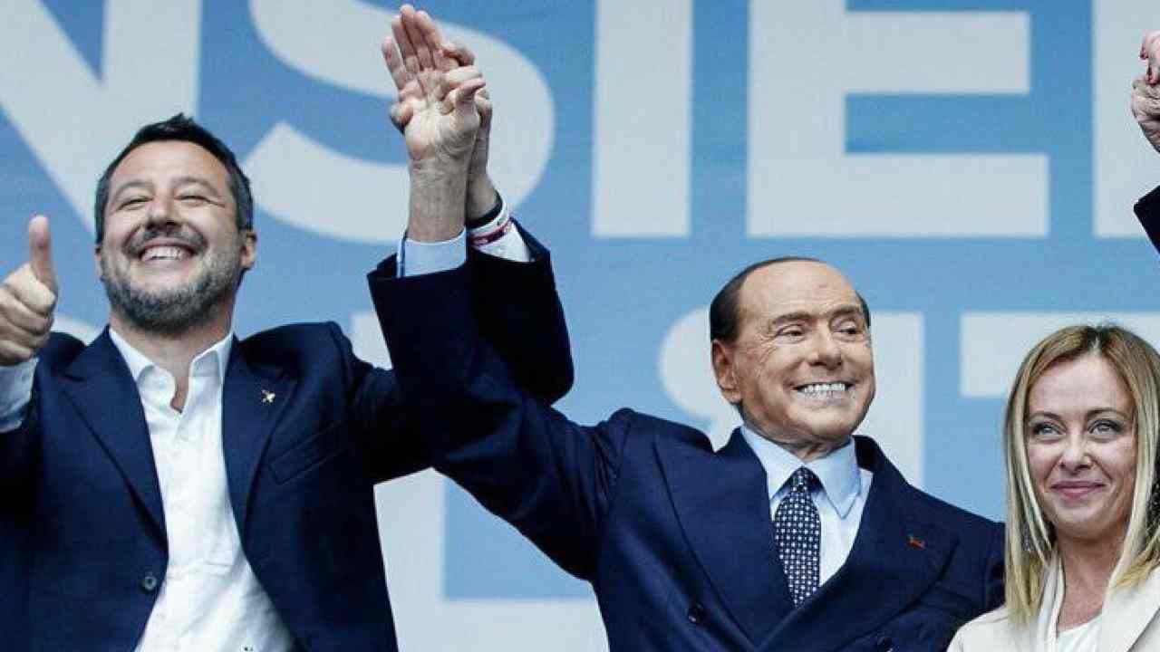 Berlusconi, Salvini, Meloni