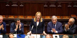 Giorgia Meloni, premier discorso alla Camera