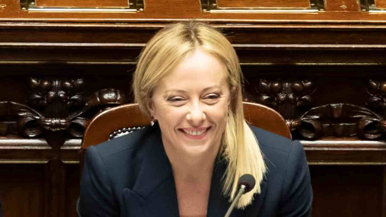 Giorgia Meloni, premier. Discorso alla Camera