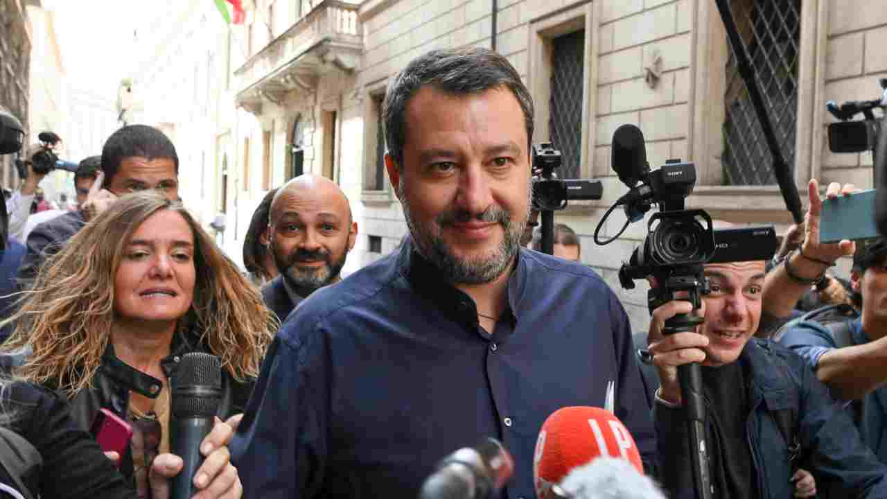 Matteo Salvini segretario della Lega