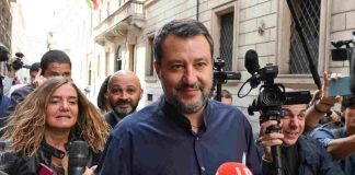 Matteo Salvini, segretario della Lega