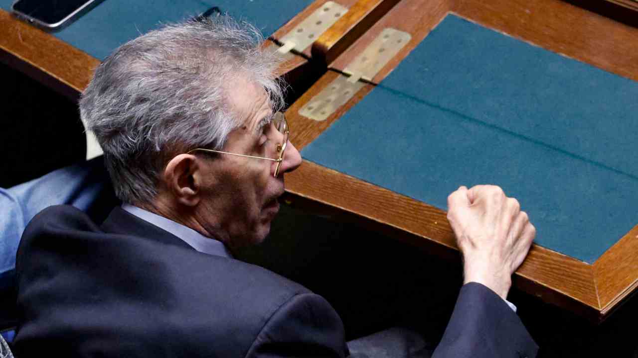 Umnerto Bossi, deputato della Lega