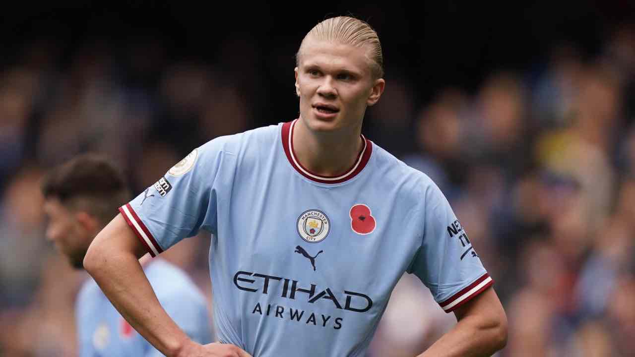 Erling Haaland fidanzata attaccante City