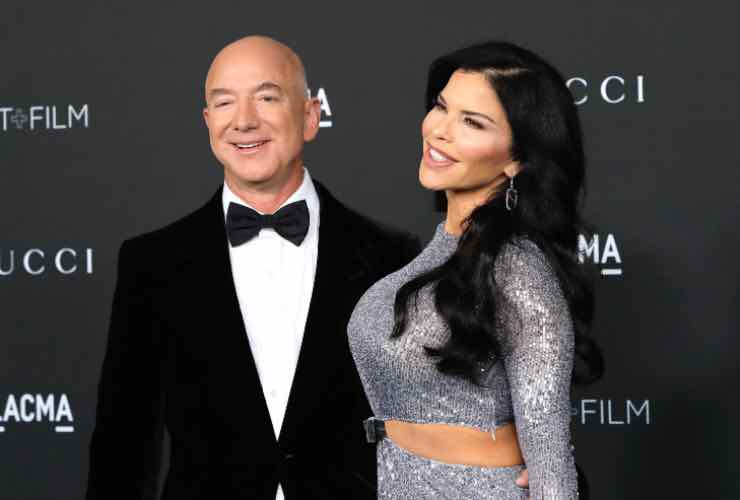 Jeff Bezos e Lauren Sanchez