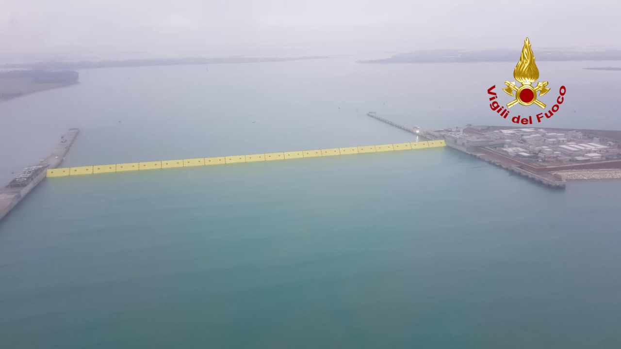 Mose salva Venezia dall'acqua alta