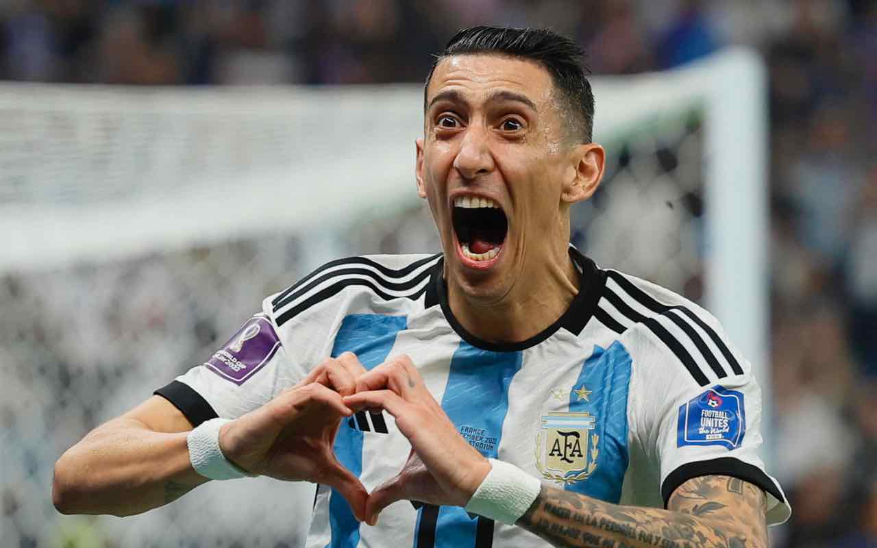 Di Maria tatuaggio Mondiali Qatar