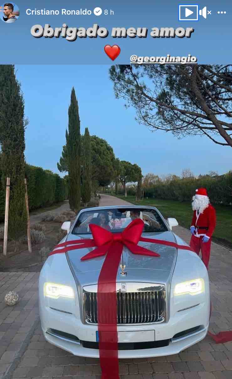 Regalo Cristiano Ronaldo Rolls Royce 