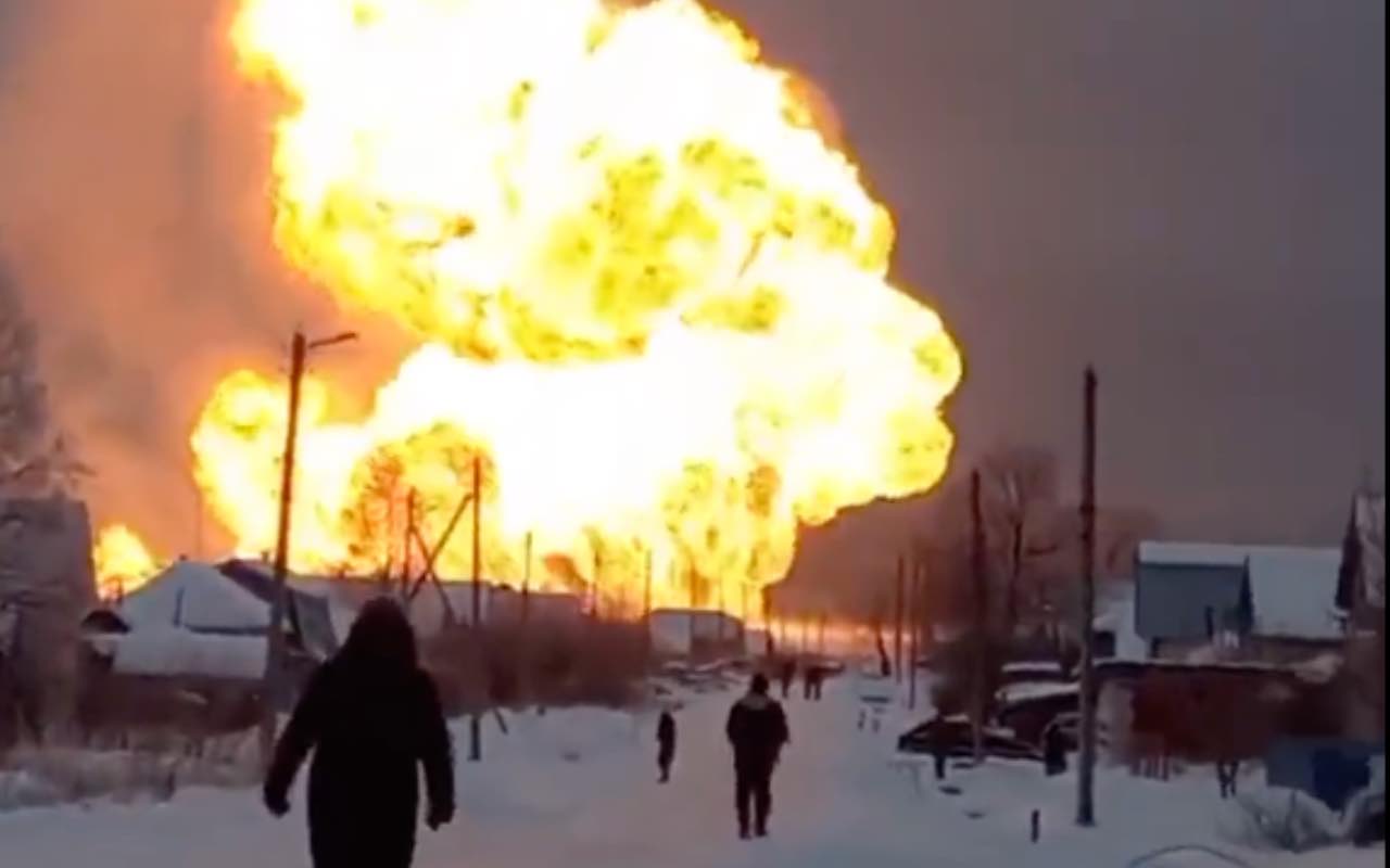 Esplosione Russia gasdotto 