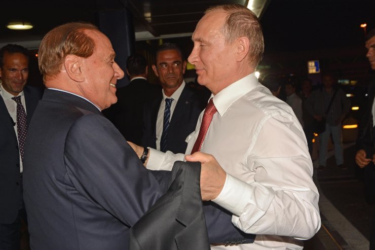 Berlusconi e Putin incontro giugno 2015