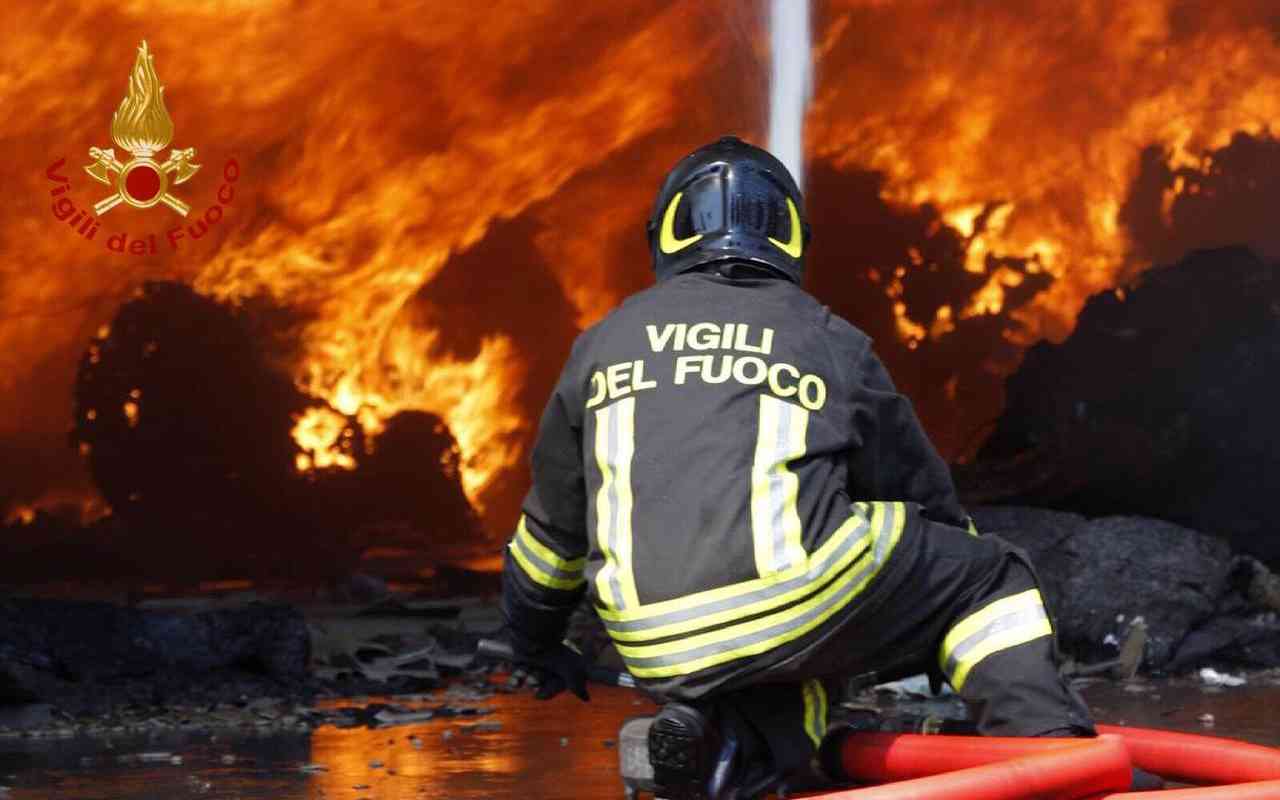 Incendio Udine