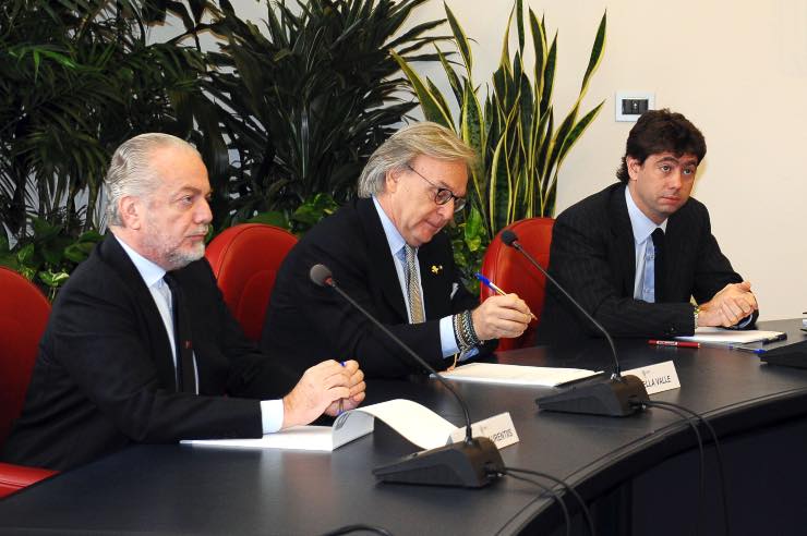 Report Agnelli De Laurentiis 