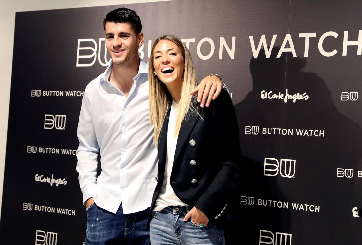 Alvaro Morata moglie Alice Campello parto