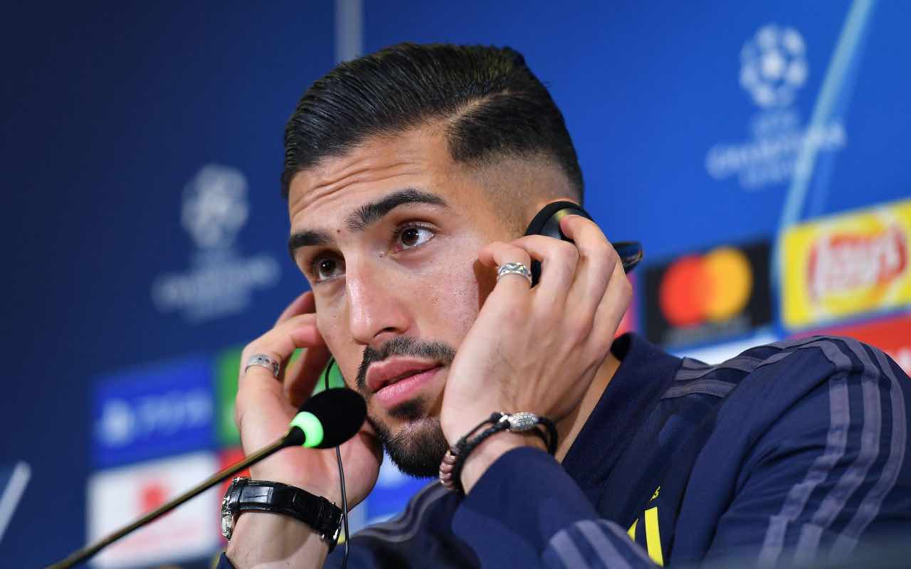 Emre Can ringraziamenti Juventus