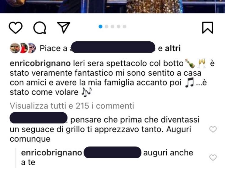 Post Instagram Brignano