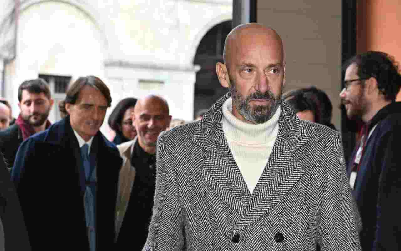 Gianluca Vialli è morto, foto Ansa