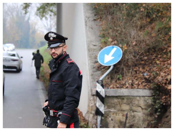 carabiniere incidente