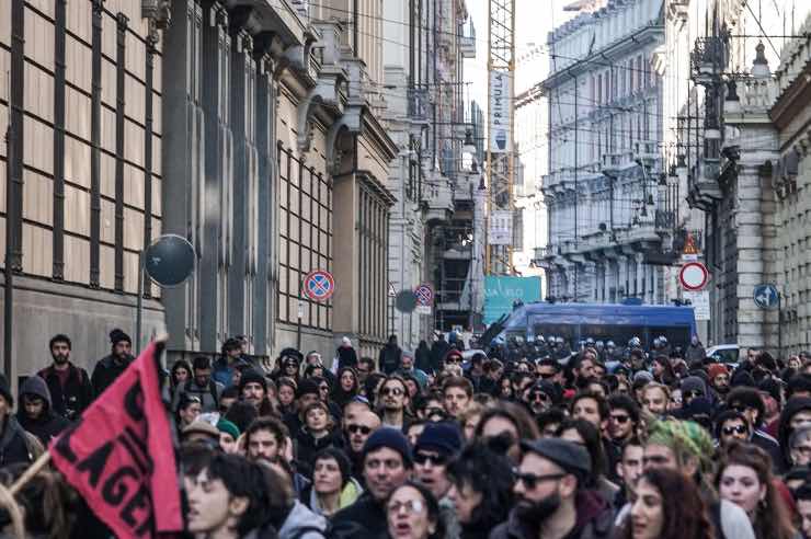 Anarchici protesta