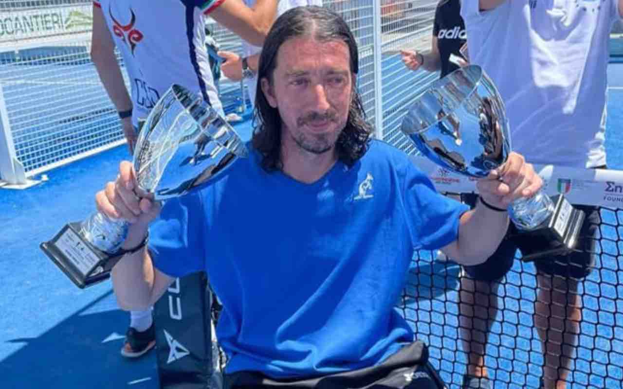 Andrea Silvestrone morto tennista paralimpico