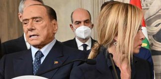 Berlusconi Giorgia Meloni