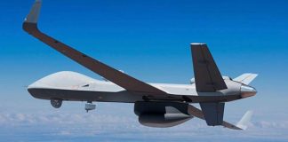 Guerra Ucraina caccia russo abbatte drone americano