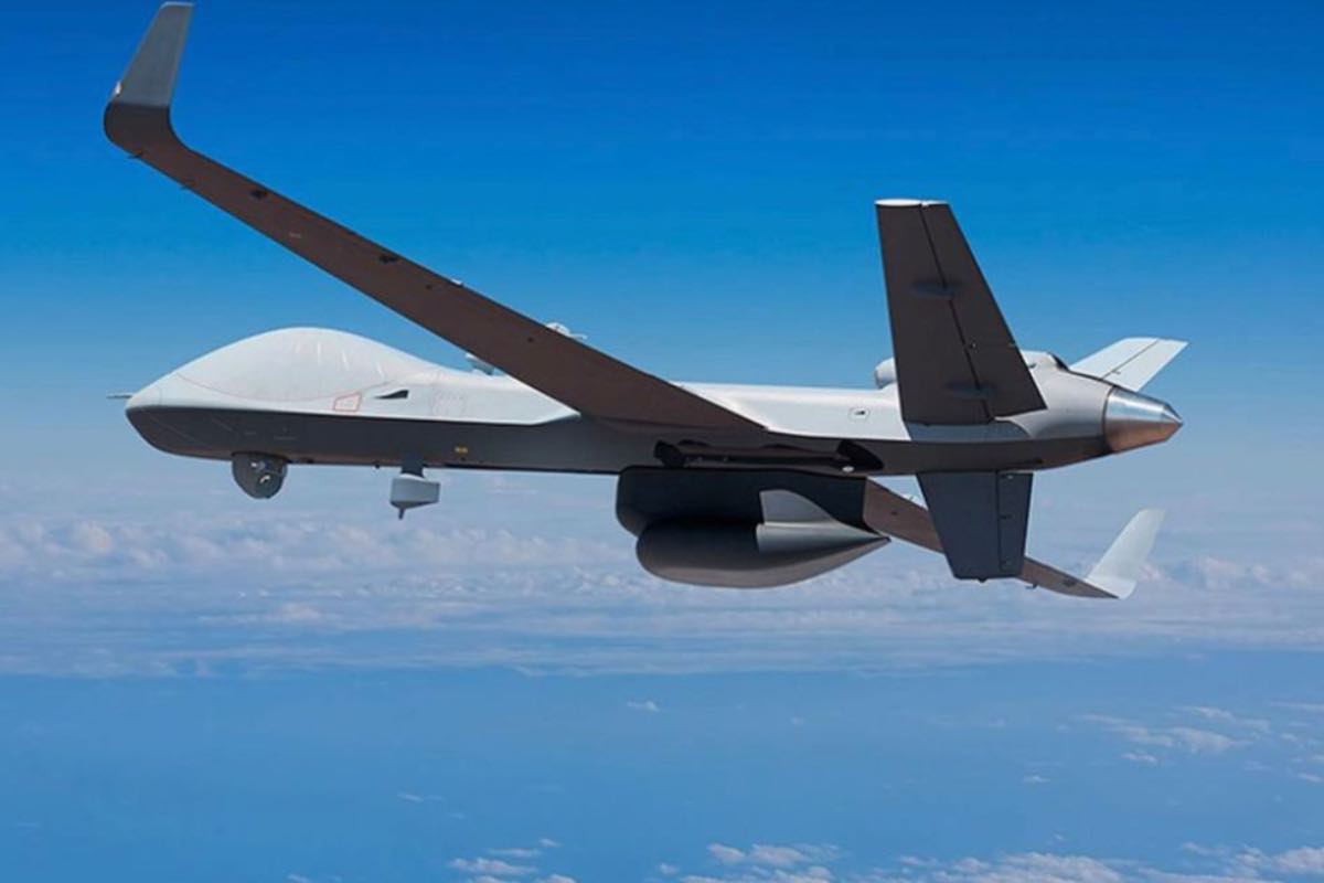 Guerra Ucraina caccia russo abbatte drone americano