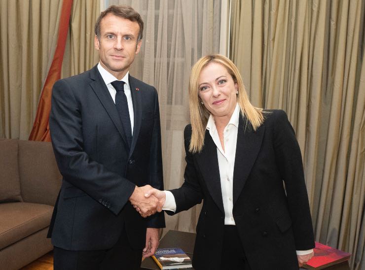 Incontro Meloni Macron