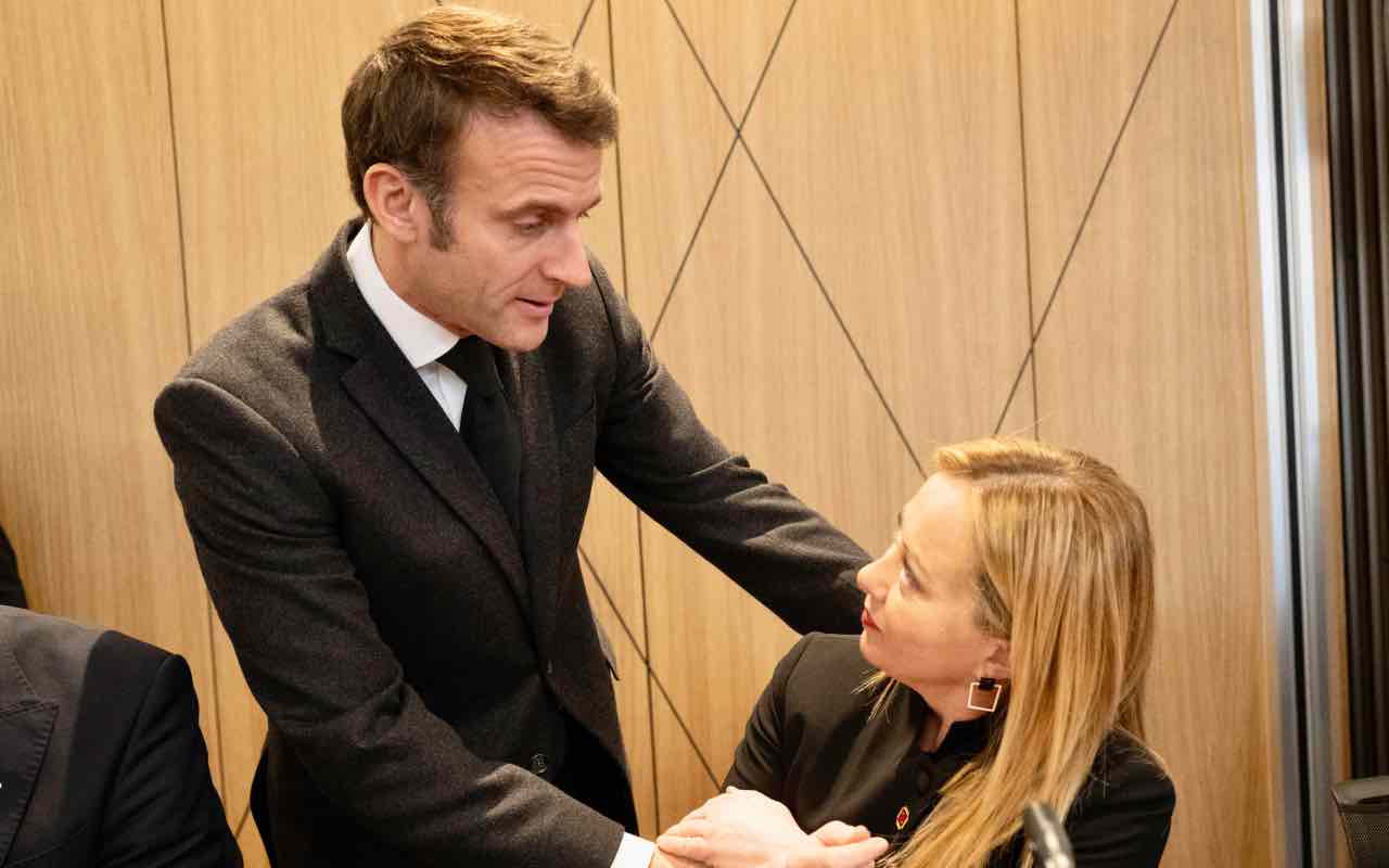 Meloni Macron incontro nella notte