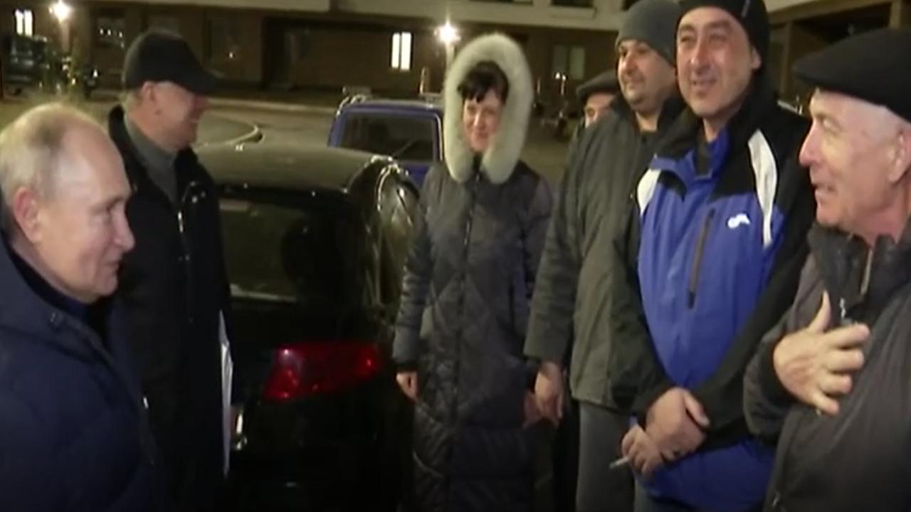 Putin visita Mariupol