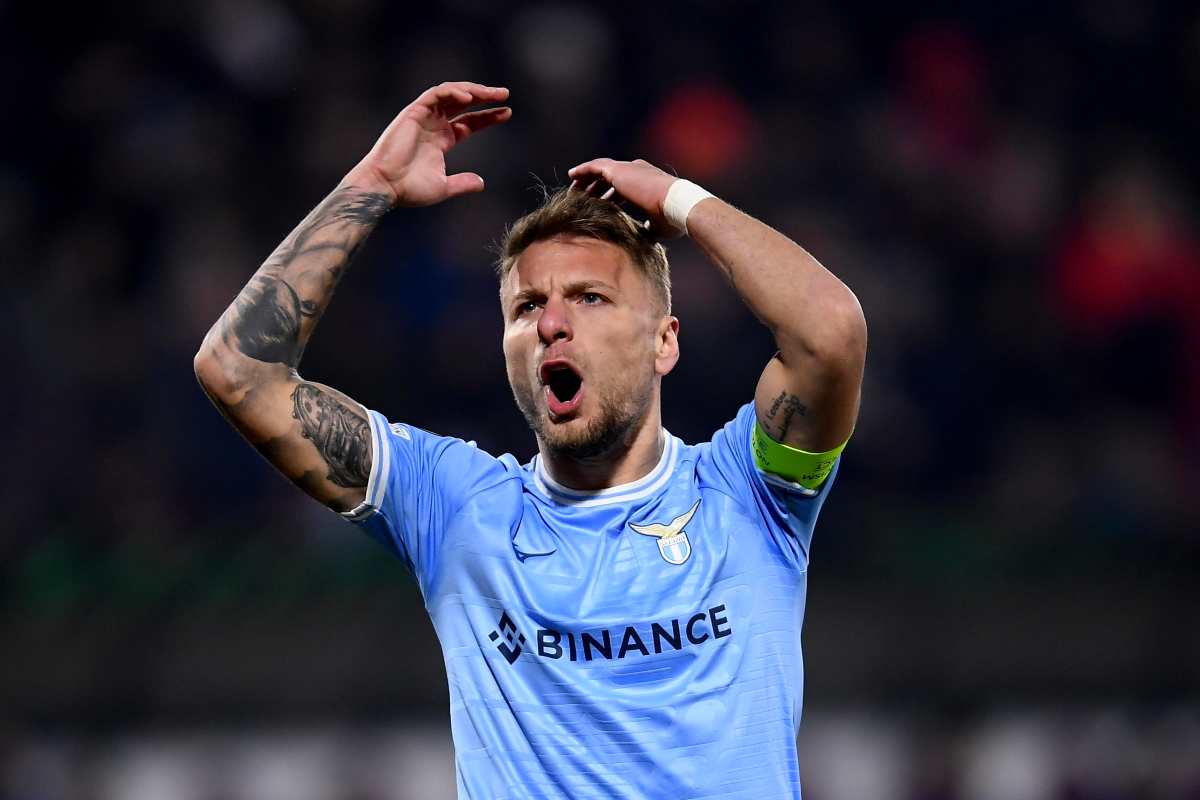 Ciro Immobile incidente calciatore Lazio