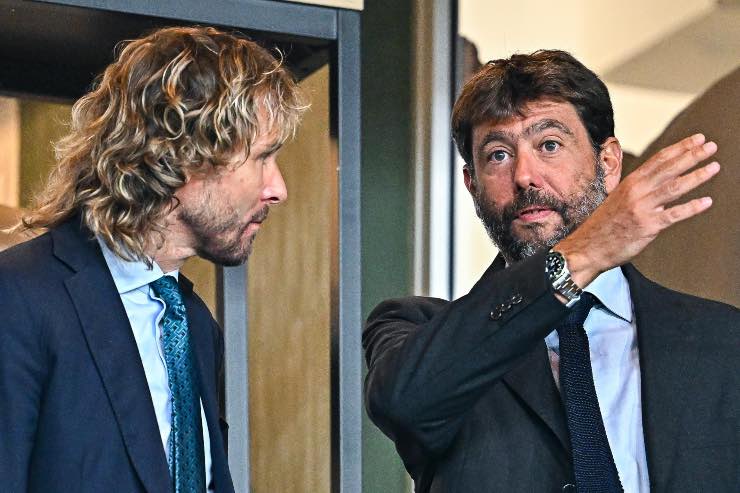 Nedved e Agnelli