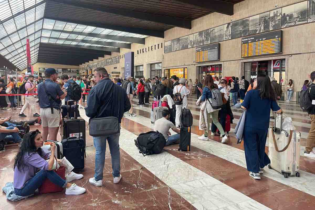 Santa Maria Novella Firenze disagi treni