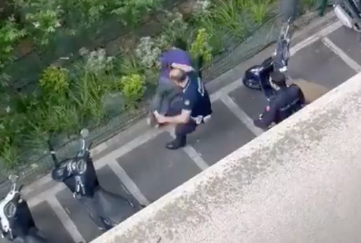 Vigili polizia locale trans arrestata