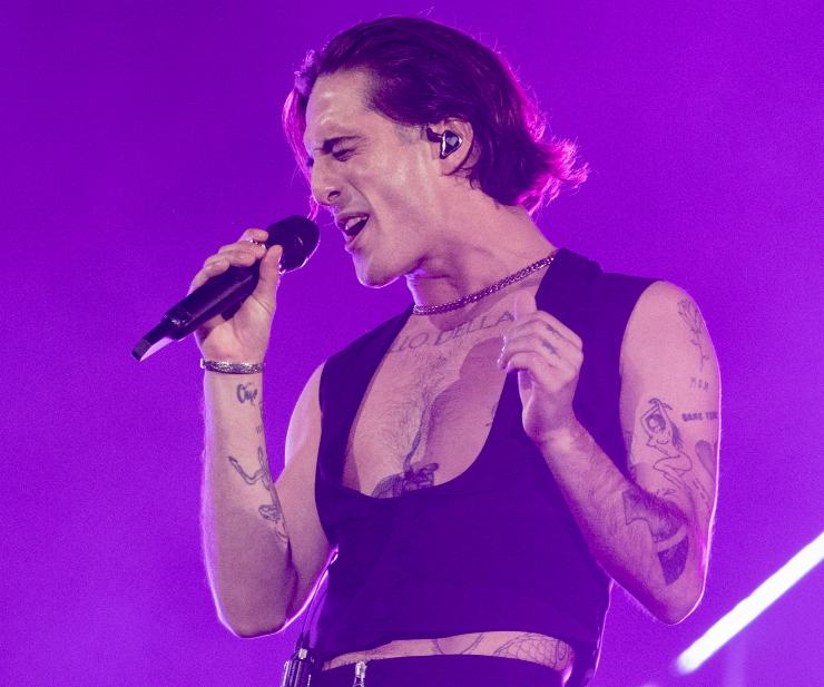 Damiano David frontman Maneskin