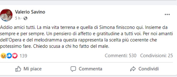 Valerio Savino Facebook