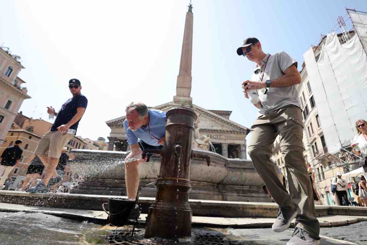 Caldo Roma Italia 