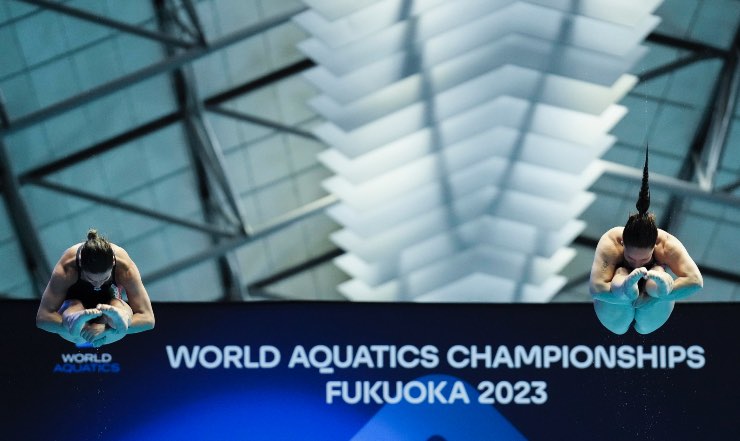 Bertocchi Pallacani Mondiali nuoto Fukuoka 