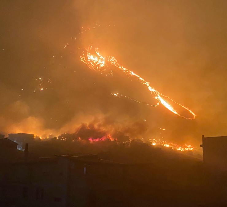 Sicilia fiamme