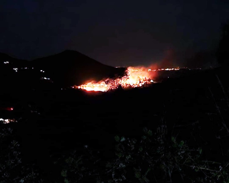 Isola d'Elba incendio 