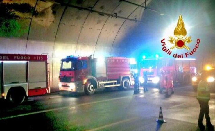 Autostrada A1 incidente 