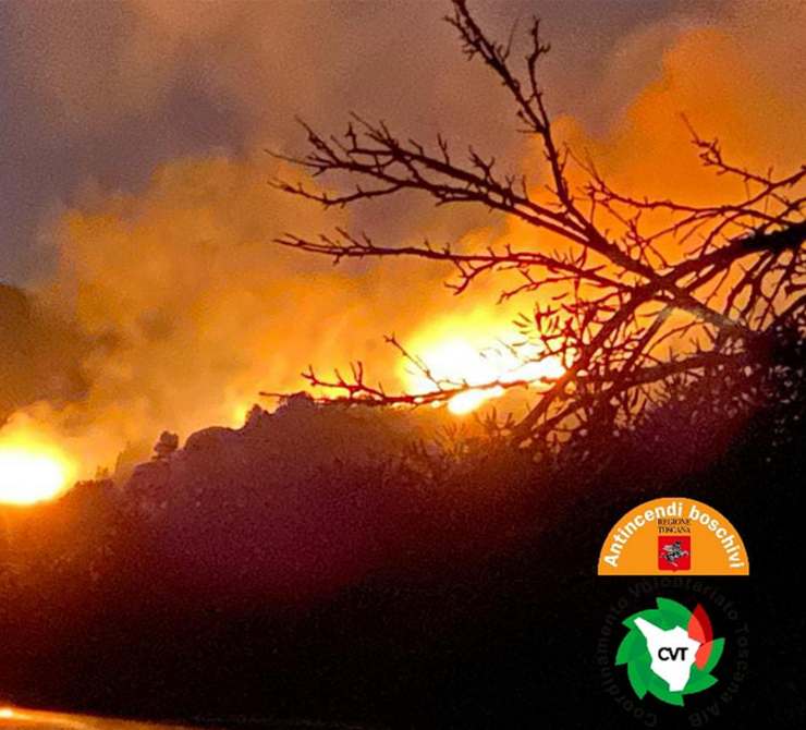 Incendio Elba 