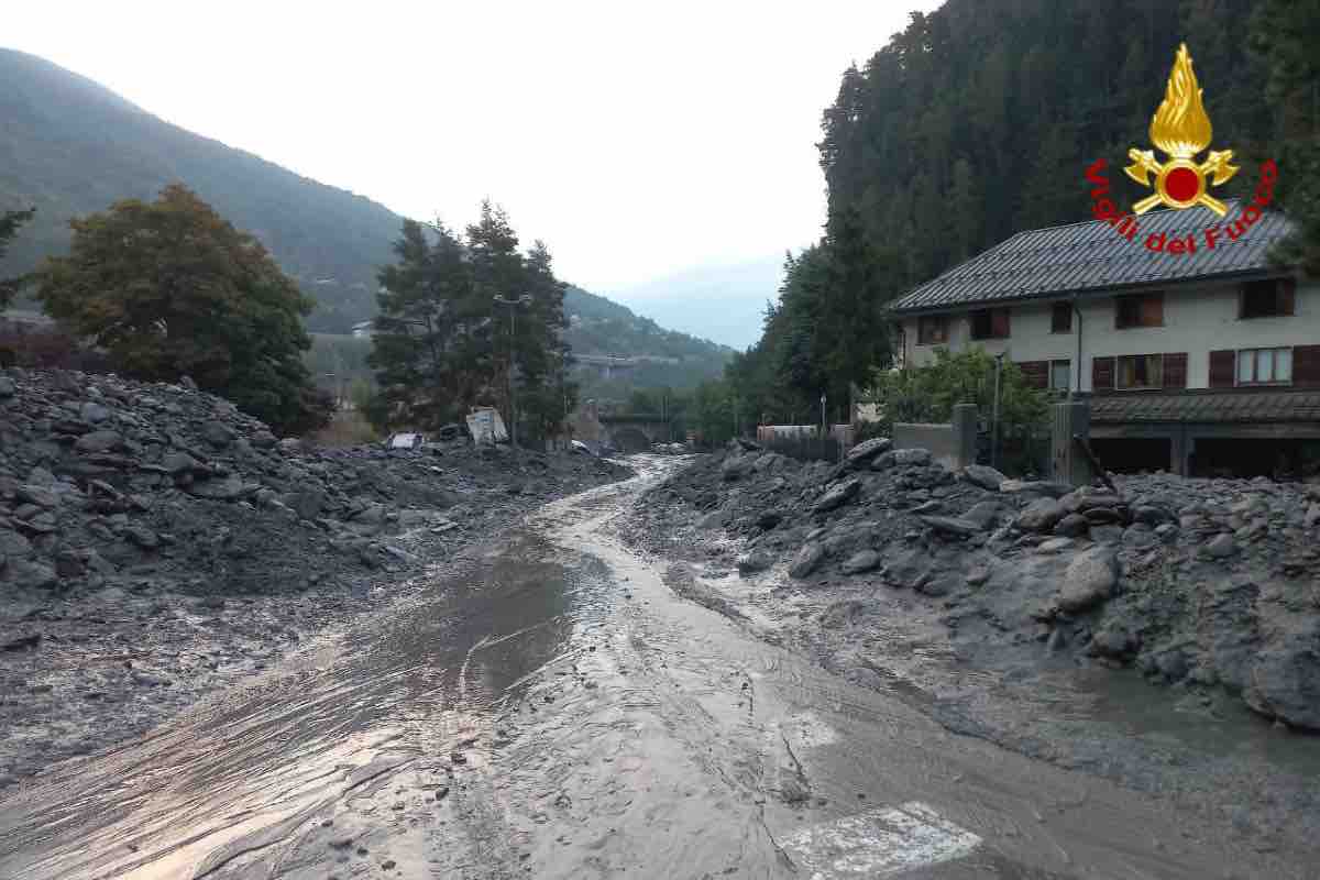 Bardonecchia maltempo danni