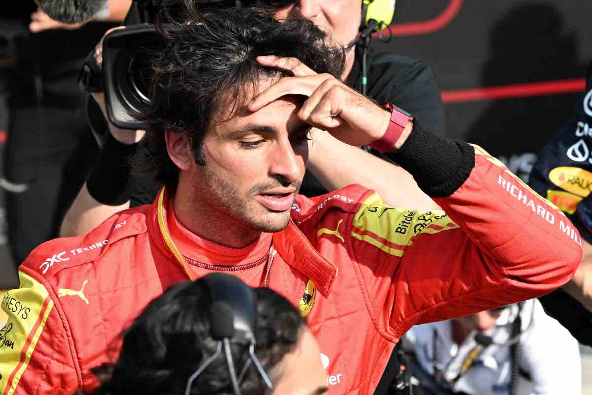 Sainz Jr. Ferrari furto