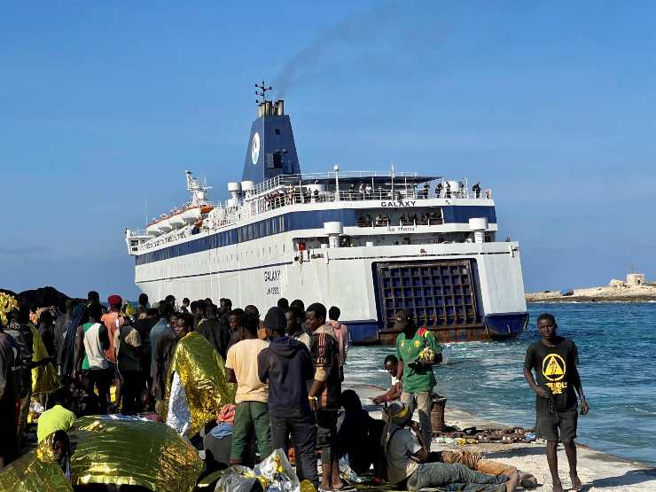 Lampedusa migranti