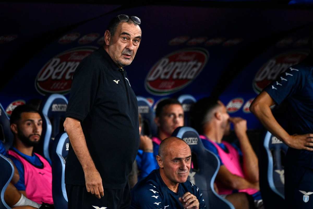 La Lazio è in ritardo e Sarri si infuria: il motivo